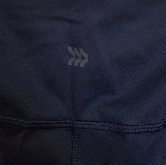 All In Motion Navy Blue High Rise Athletic Stretch Legging M - Picture 3 of 4